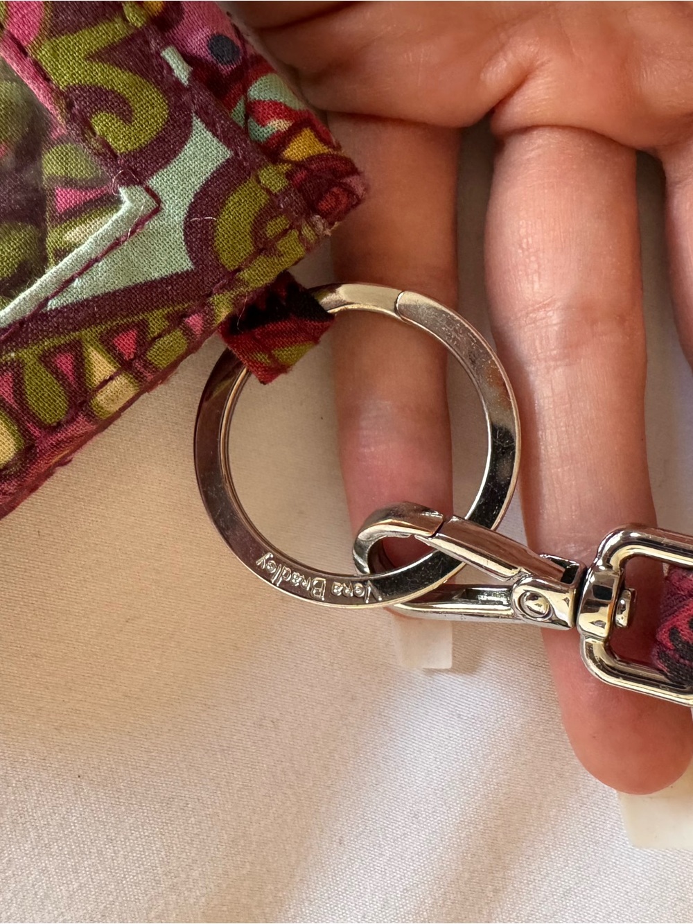 Vera Bradley Floral Print Lanyard